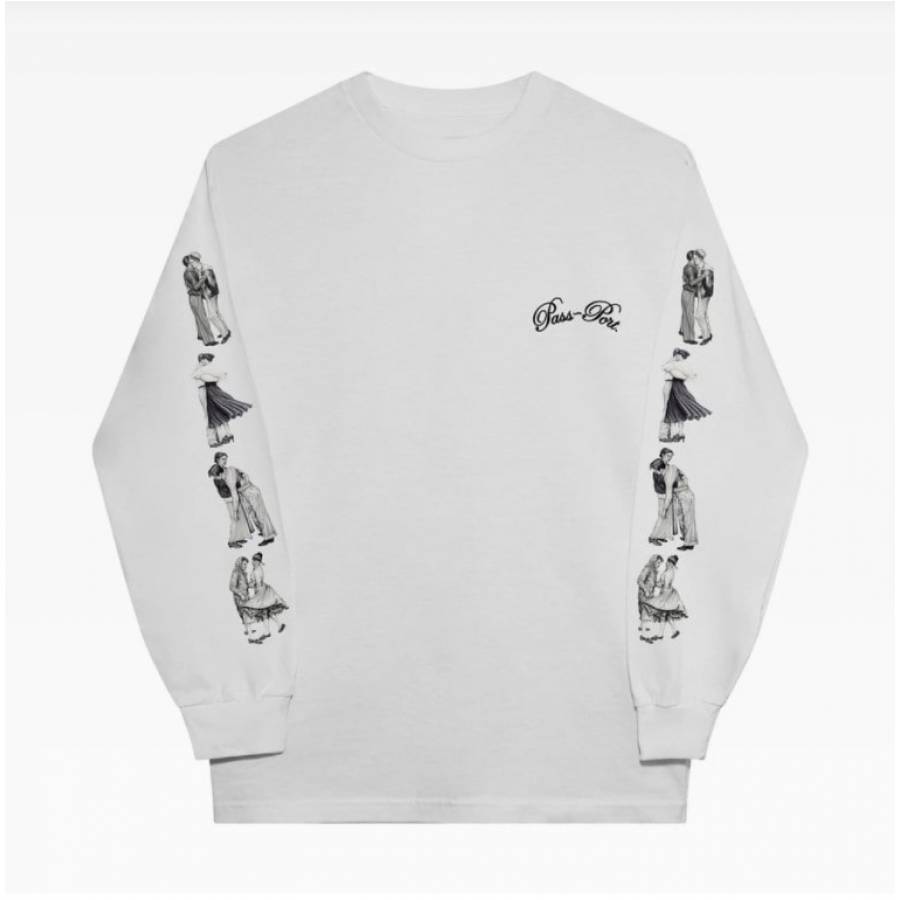 Pass Port Dancer L/S Tee - White
