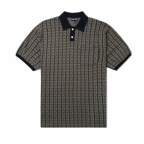 Pass Port Tilde Knitted Polo Shirt - Green