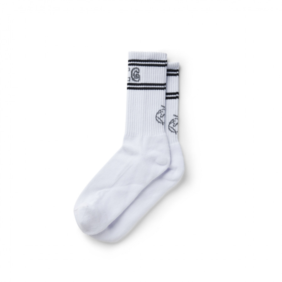 Polar Big Boy Socks - White / Black / Grey