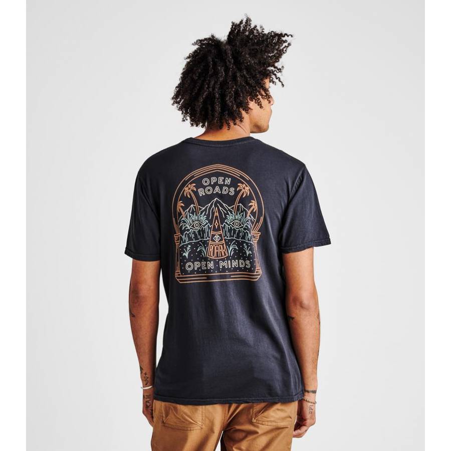 Roark Open Roads Premium Tee - Black