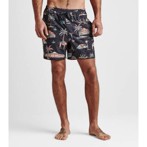 Roark Shore Agafay 16" Boardshorts - Black
