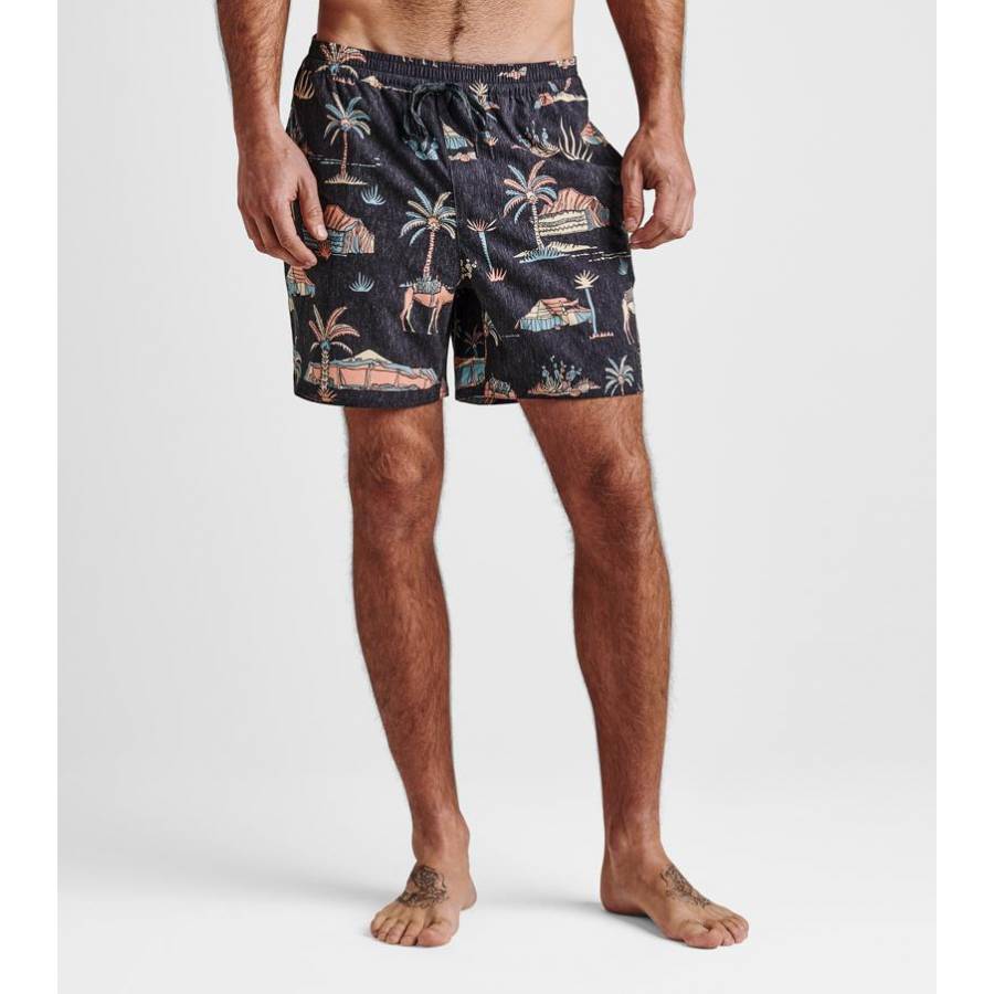 Roark Shore Agafay 16" Boardshorts - Black