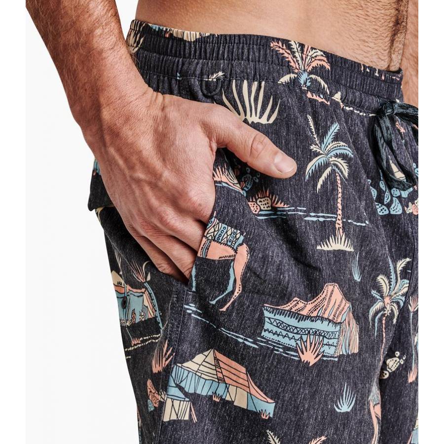 Roark Shore Agafay 16" Boardshorts - Black