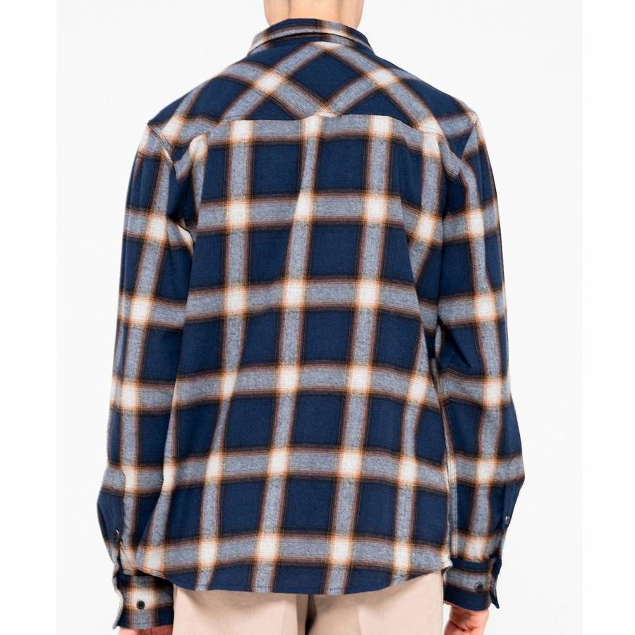 Santa Cruz Apex Shirt - Dark Navy Check