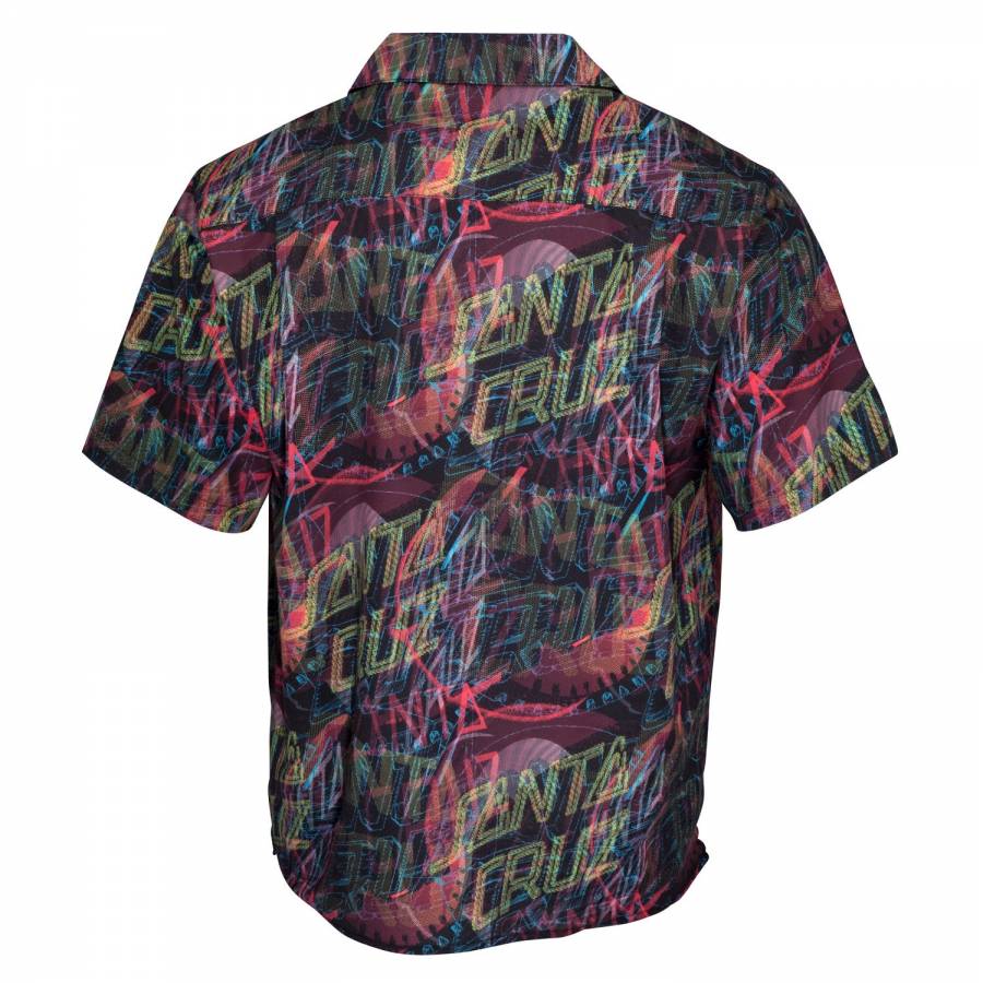 Santa Cruz No Pattern Crash Shirt - Black