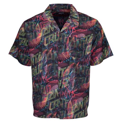 Santa Cruz No Pattern Crash Shirt - Black