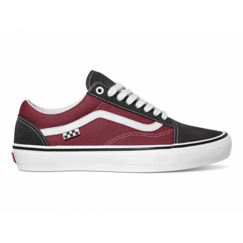 Vans Skate Old Skool - Asphalt / Pomegranate