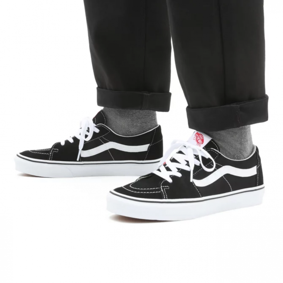 Vans Sk8 Low - Black / True White
