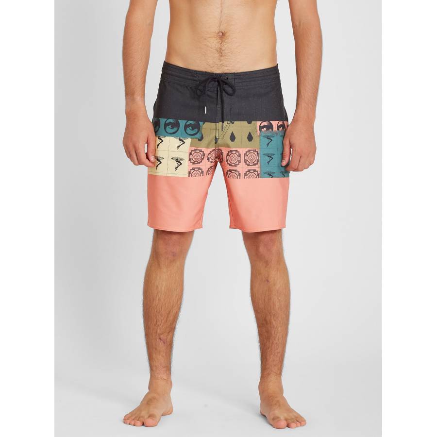 Volcom Tropic Blotter Panel 18" Boardshort - ...