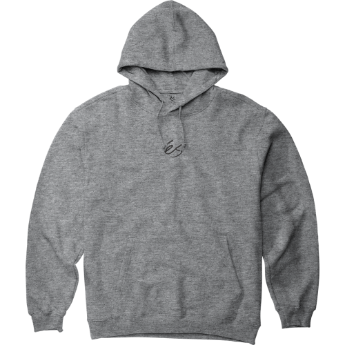 És Skateboarding Mini Script Pullover - Grey / Heather