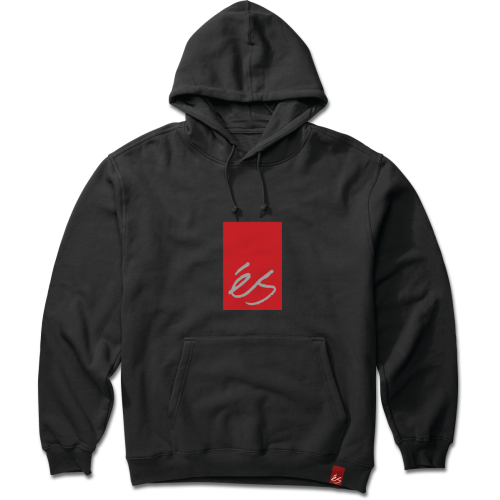 És Skateboarding Main Block Pullover - Black