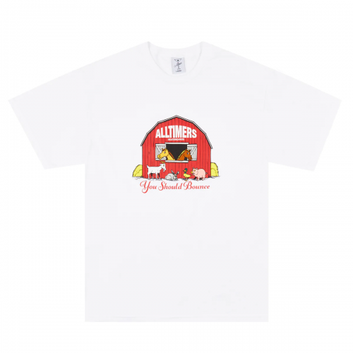 Alltimers Barn It Tee - White