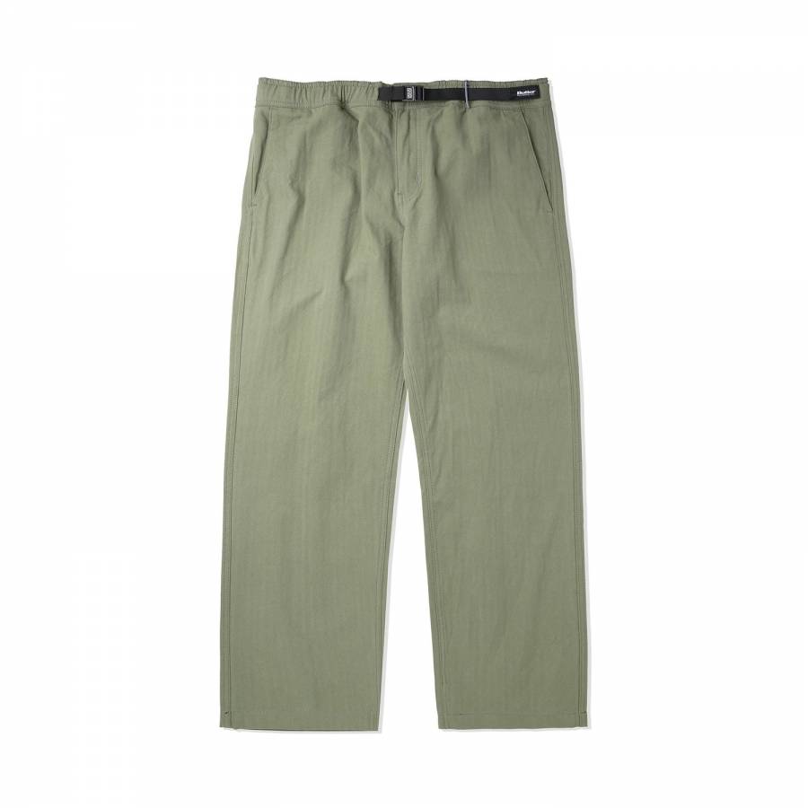 Butter Goods Herringbone Hike Pants - Sage