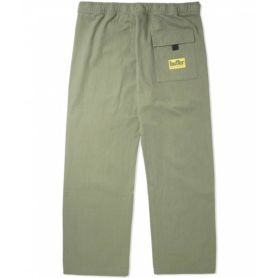 Butter Goods Herringbone Hike Pants - Sage