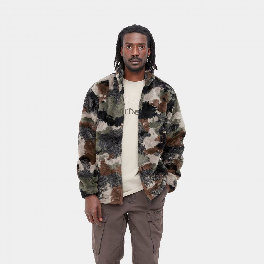 Carhartt WIP Plains Liner Trail Jacquard Woodland