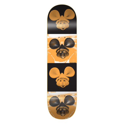 Cleaver Bucchieri "Topo" Orange Deck - 8.125