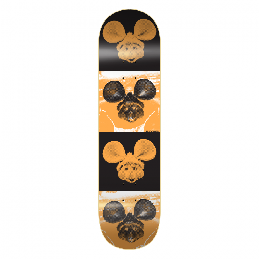 Cleaver Bucchieri "Topo" Orange Deck - 8...