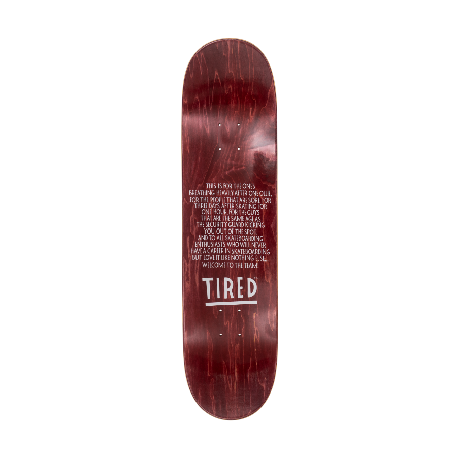 Tired Moto Sports Regular Deck - 8.25