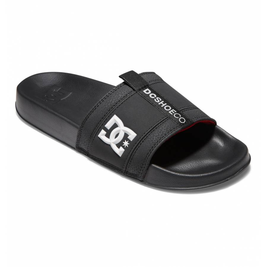 DC Shoes Lynx Slide Slippers - Black / Grey / Red