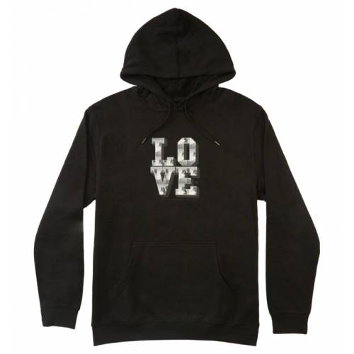 DC Shoes Mens Blabac x Kalis Love Park Hoodie - Black
