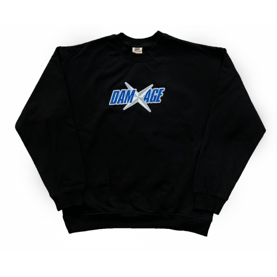 Damage Gambinos Crewneck - Black