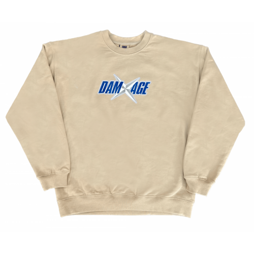 Damage Gambinos Crewneck - Sand