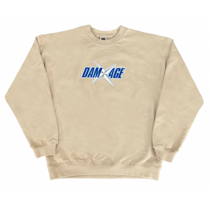 Damage Gambinos Crewneck - Sand