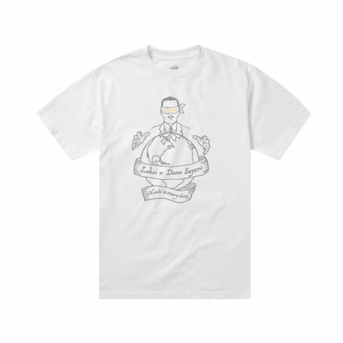 Lakai Doomsayers Corp Wordl T-shirt - White