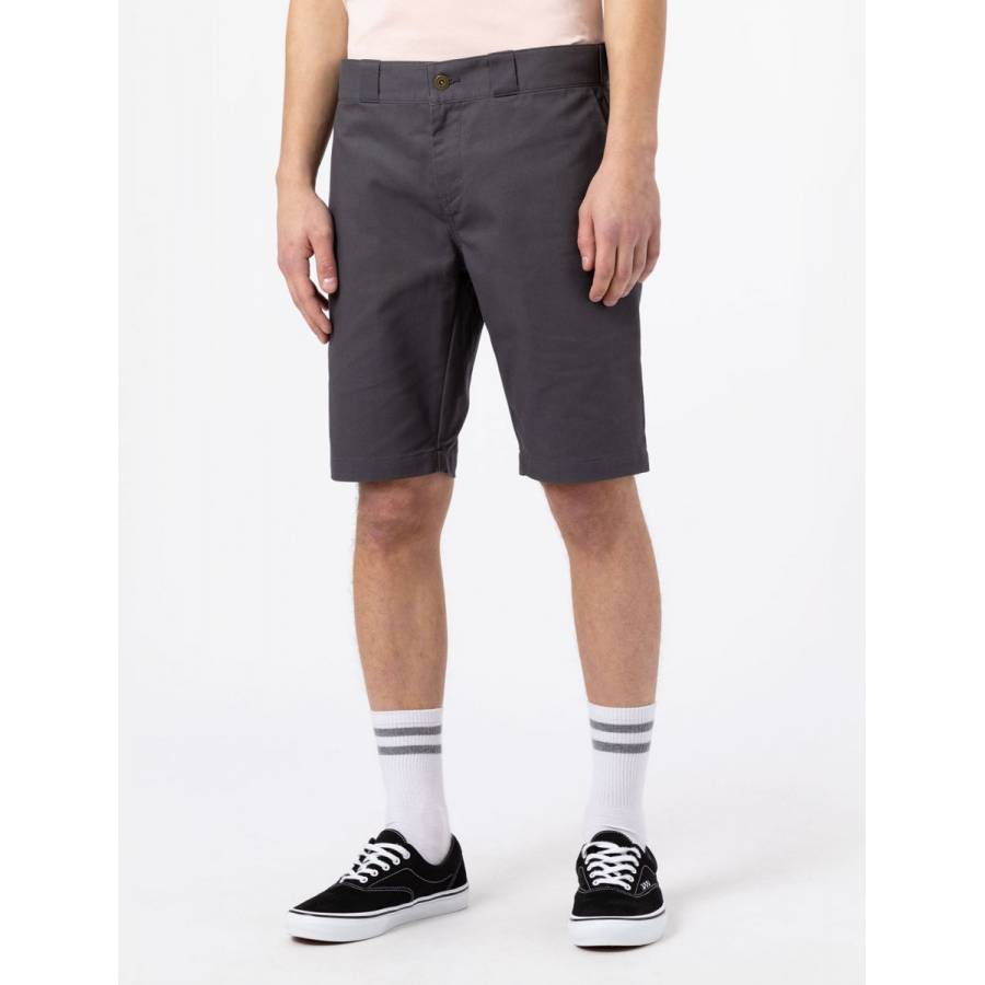 Dickies Slim Flex Work Short - Charcoal