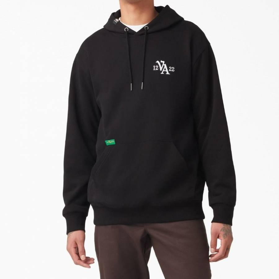 Dickies Vincent Alvarez Embroidered Hoodie - Black