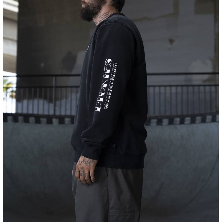 Dickies Ronnie Sandoval Crew Sweatshirt - Black