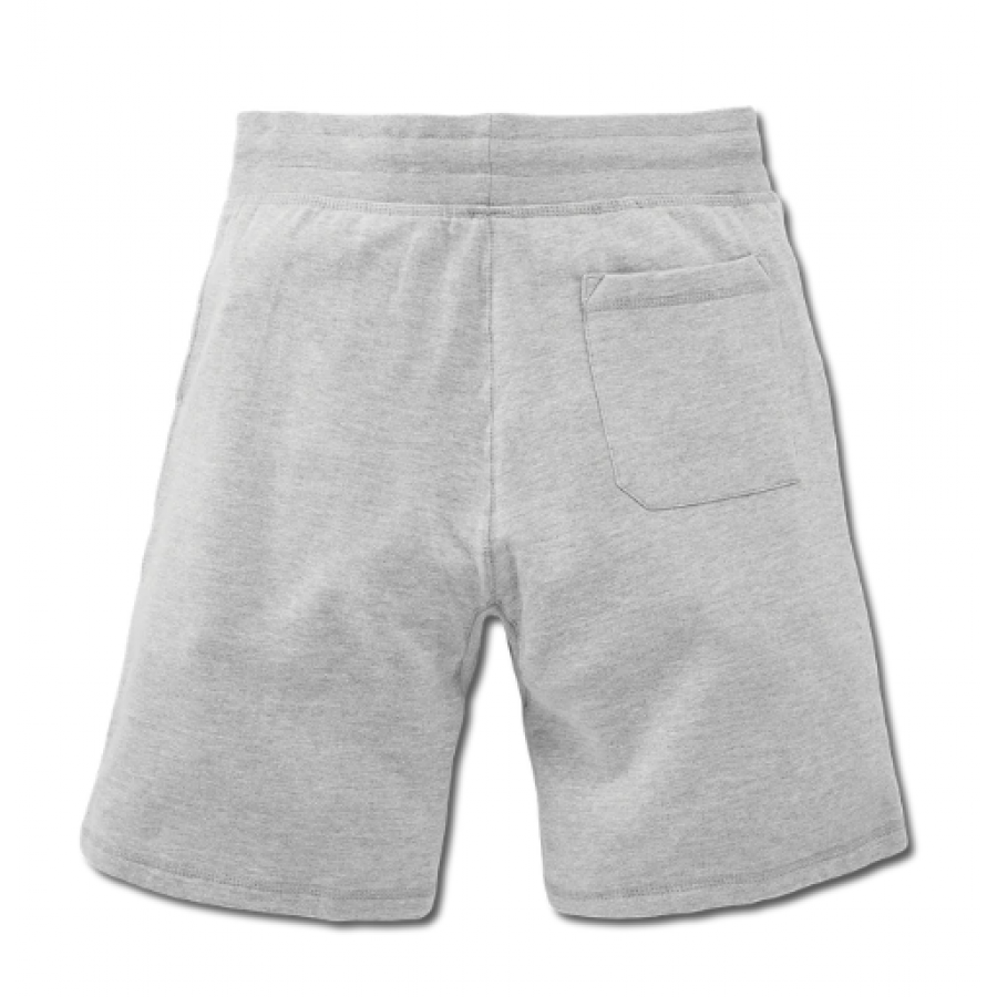 ÉS Skateboarding Script Sweatshorts - Grey Heather