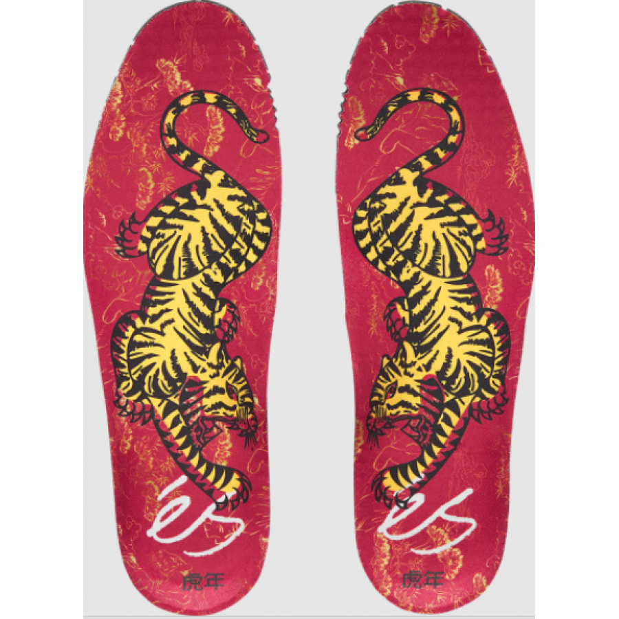 És Skateboarding Silo SC - Red / Gold