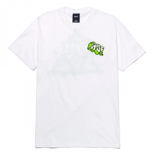 Huf Quake Triple Triangle T-shirt - White