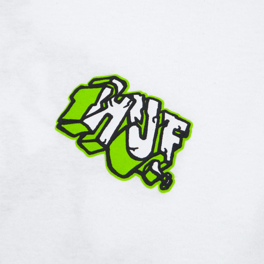 Huf Quake Triple Triangle T-shirt - White