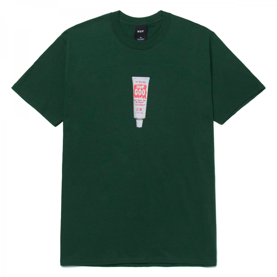 Huf Repair T-shirt - Forest Green