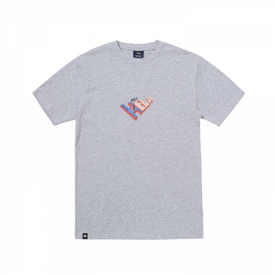 Hélas Disco T-Shirt - Heather Grey