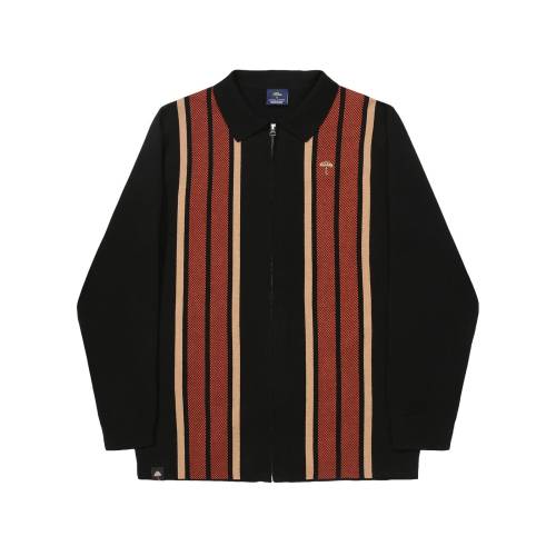 Hélas Al Knitted Polo - Black