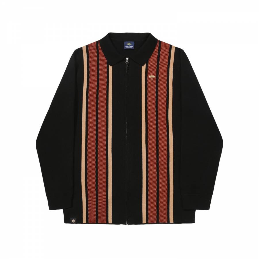 Hélas Al Knitted Polo - Black