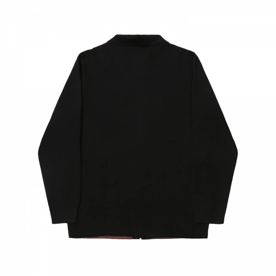 Hélas Al Knitted Polo - Black