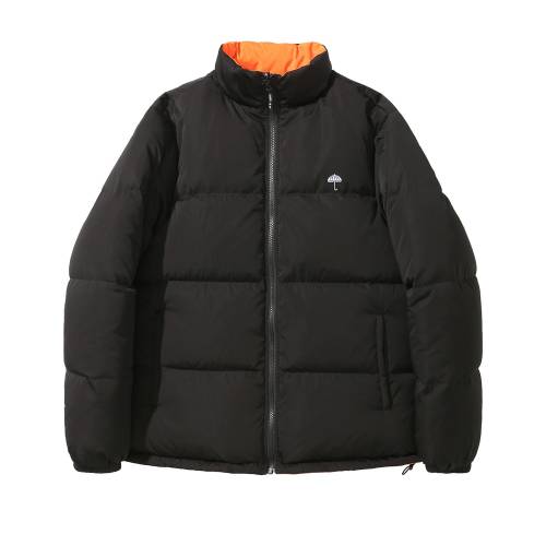 Hélas Link Reversible Puffer - Black / Orange