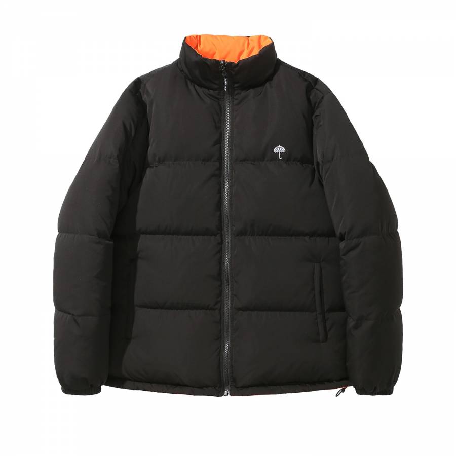 Hélas Link Reversible Puffer - Black / Orange