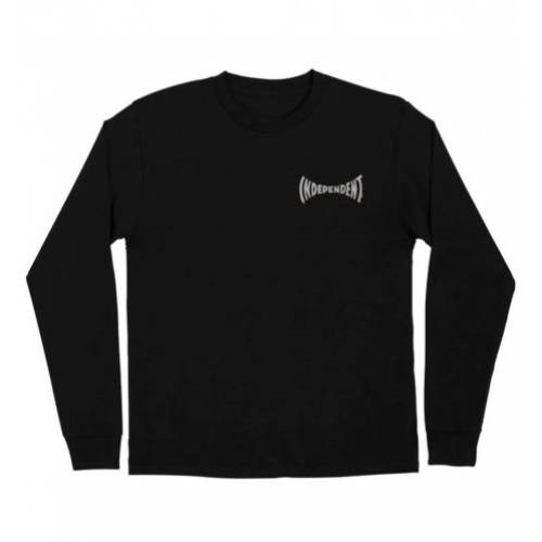 Independent Build to Grid Long Sleeve T-Shirt -  Black