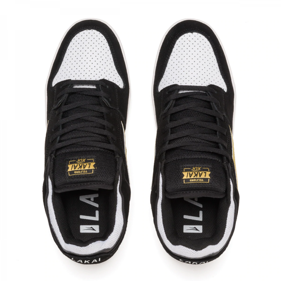 Lakai Telford Low - Black / Gold