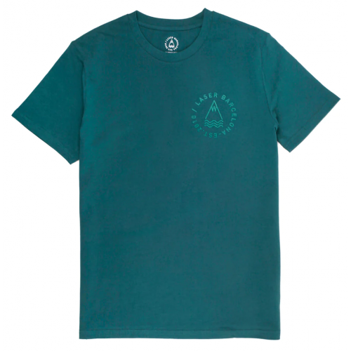 Laser Barcelona Og Diy Logo Tee - Emerald
