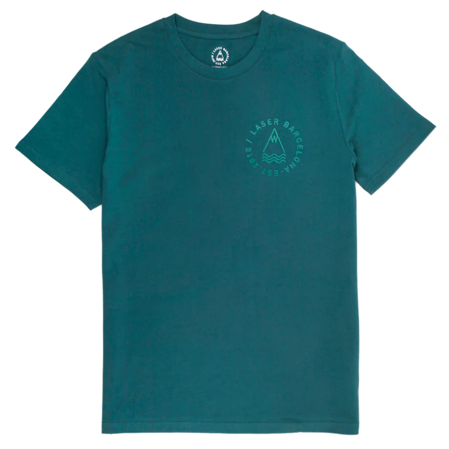 Laser Barcelona Og Diy Logo Tee - Emerald