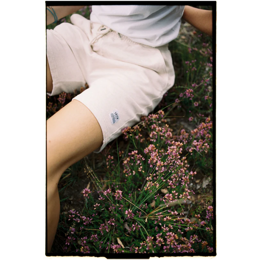 Laser Barcelona Borne Sweat Shorts - Off White