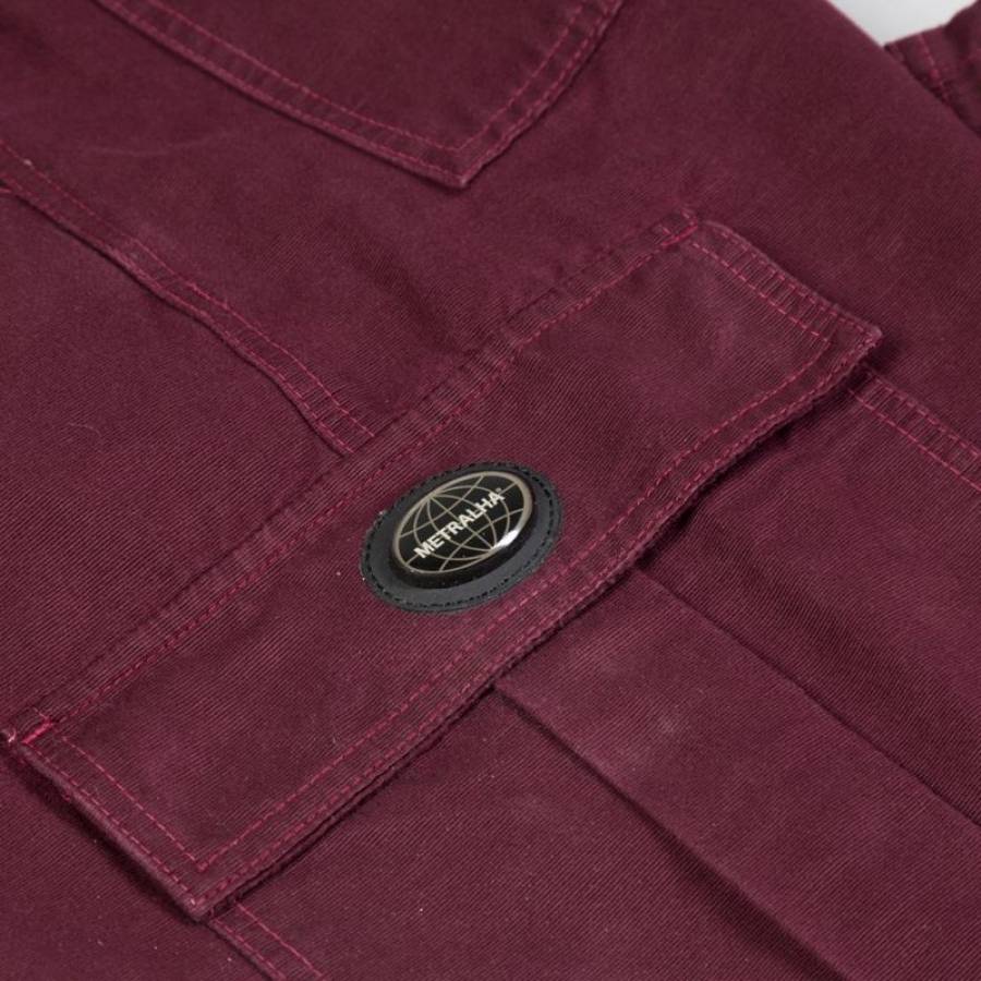 Metralha Worldwide Cargo Pants - Burgundy
