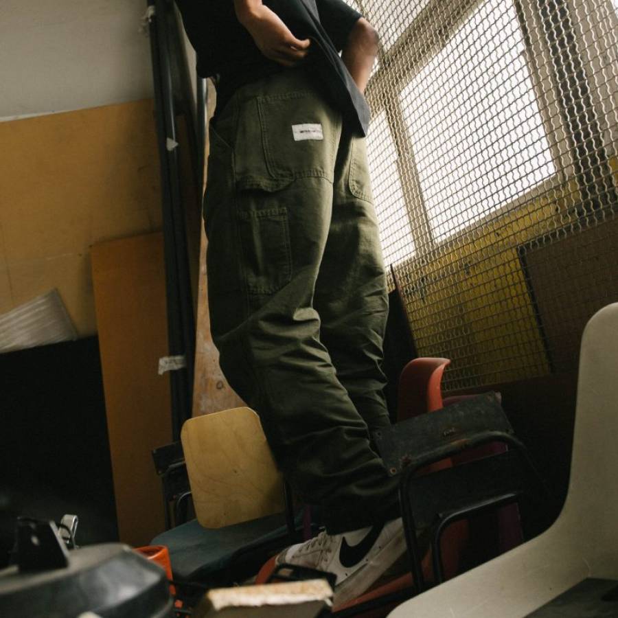 Metralha Worldwide Carpenter Pants - Haki Green