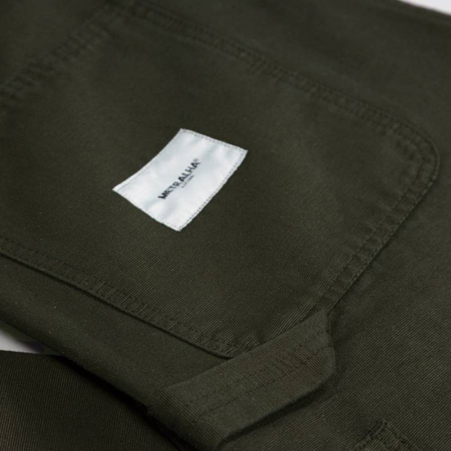 Metralha Worldwide Carpenter Pants - Haki Green